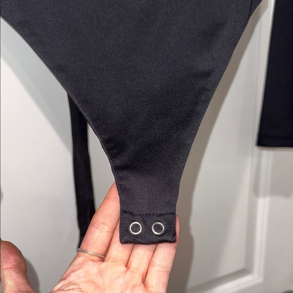 Forever 21 Charcoal Long Sleeve Top - Picture 3 of 5